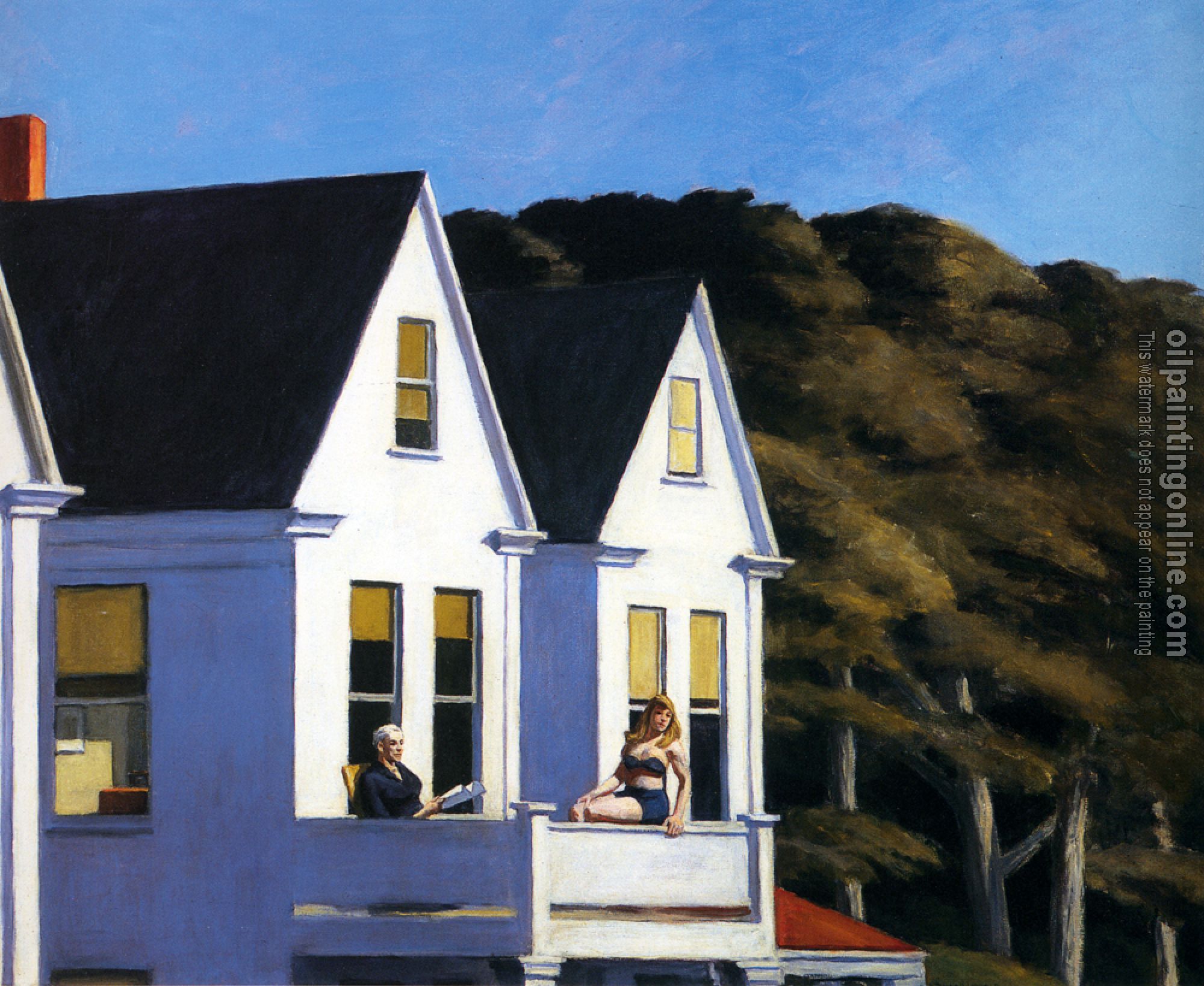 Hopper, Edward - Second Story Sunlight
